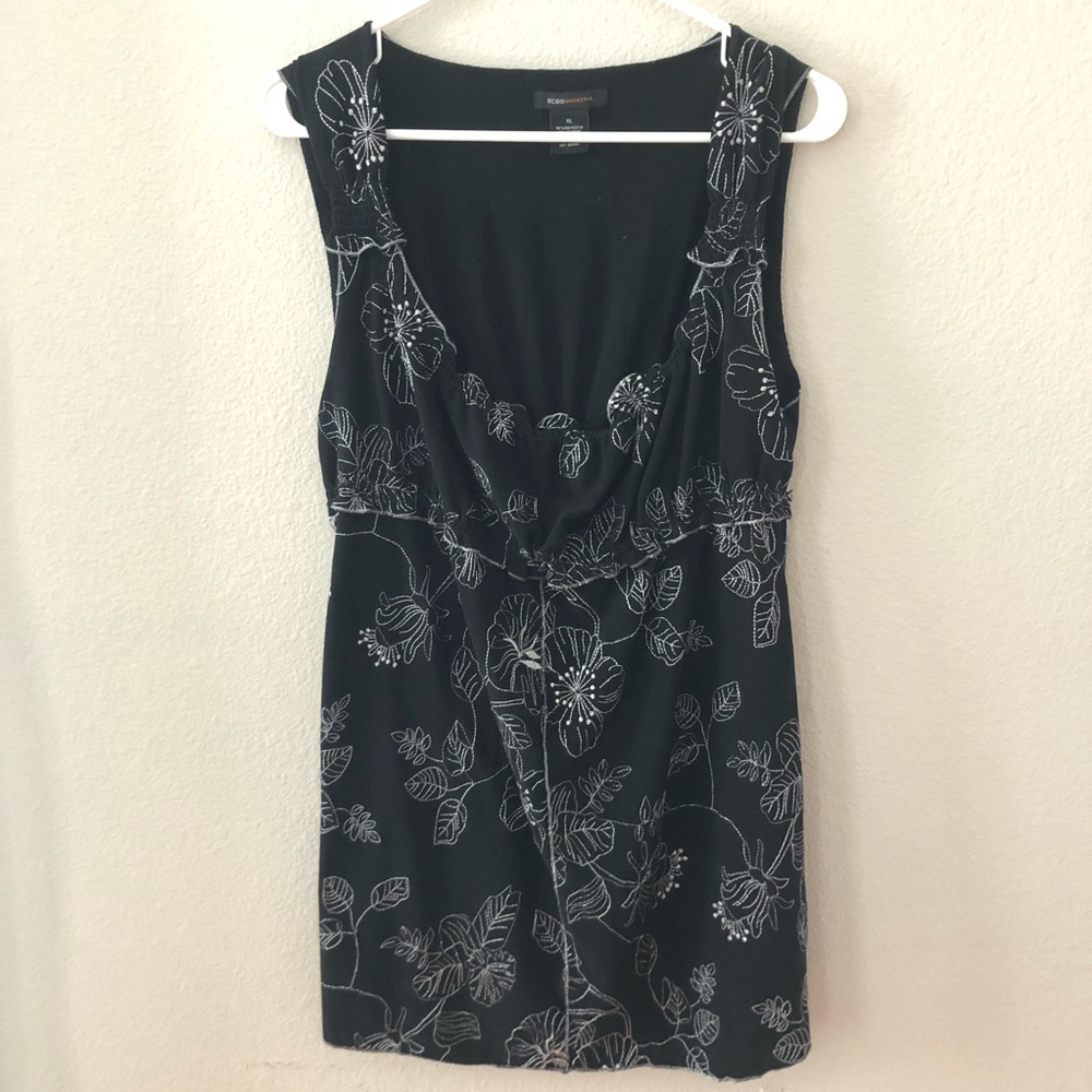 BCBG sleeveless top
